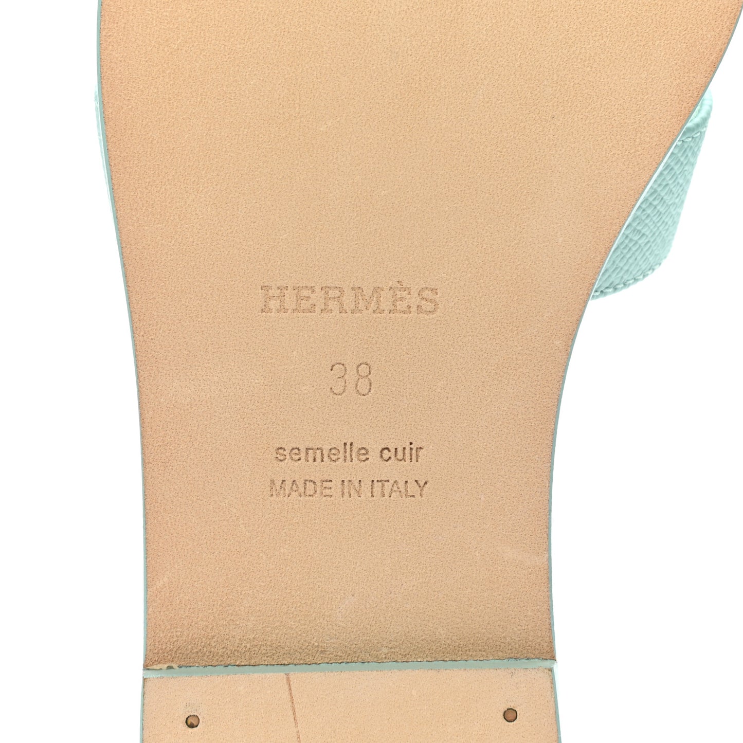 Epsom Oran Sandals 38 Vert Embrun