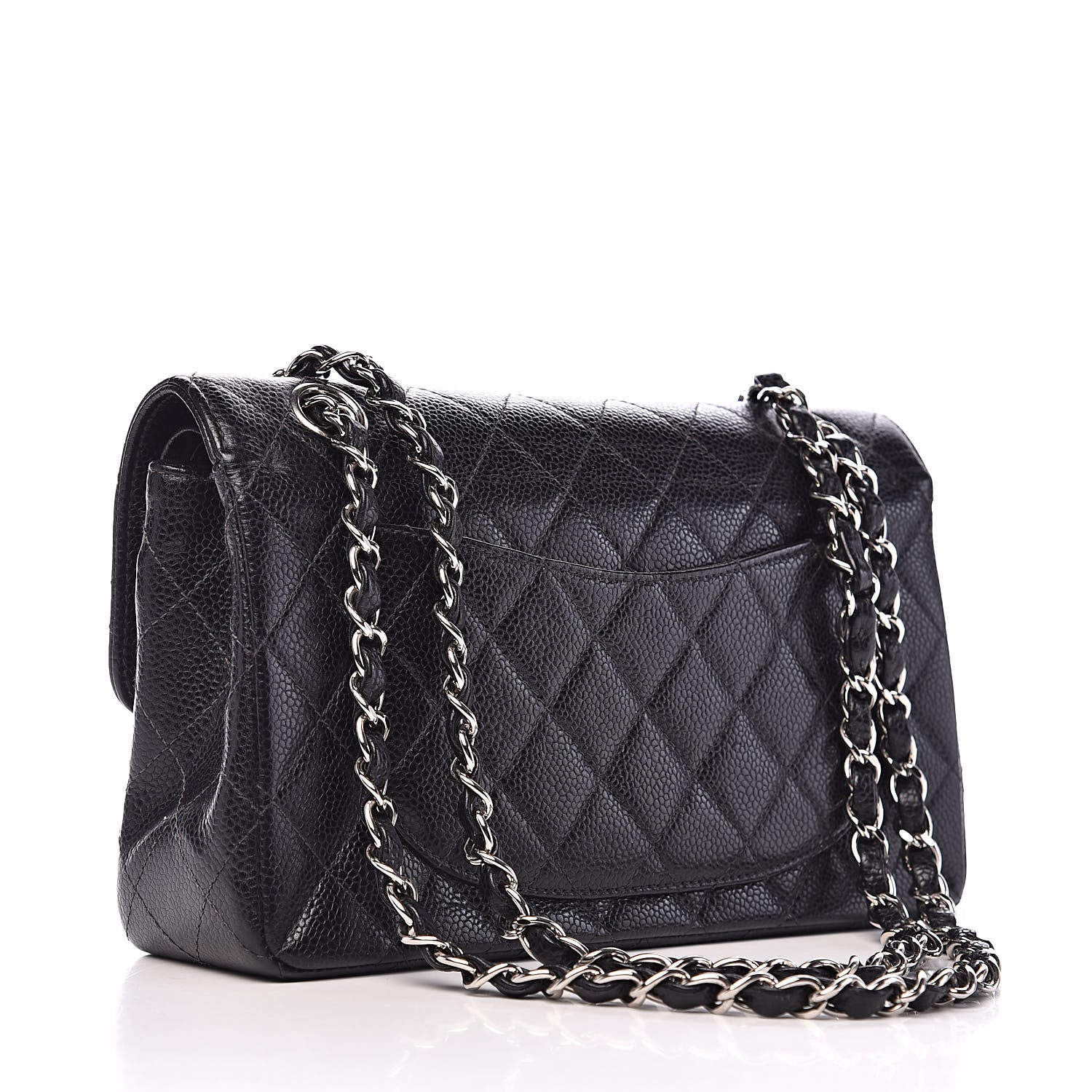 Chanel Caviar Quilted Small Double Flap Black 3 of 14