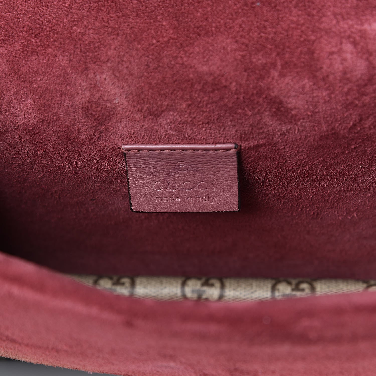 Gucci GG Supreme Monogram Blooms Mini Dionysus Shoulder Bag Beige Multicolor Dry Rose 7 of 15