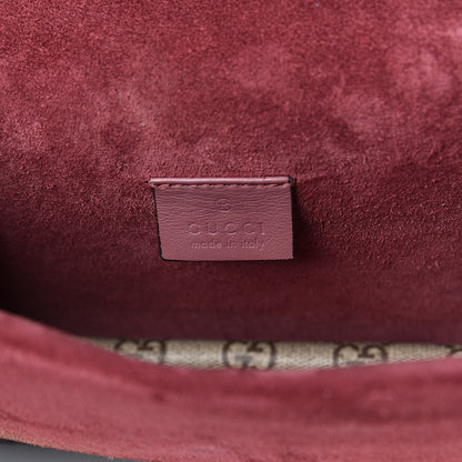 Gucci GG Supreme Monogram Blooms Mini Dionysus Shoulder Bag Beige Multicolor Dry Rose 7 of 15