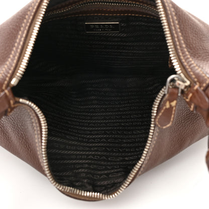 Prada Vitello Daino Hobo Bruciato 5 of 14