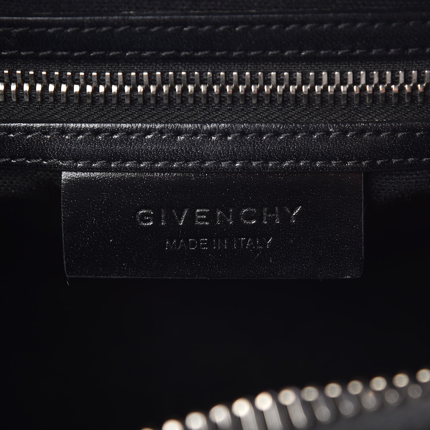 Givenchy Shiny Lord Calfskin Mini Antigona Black 6 of 11