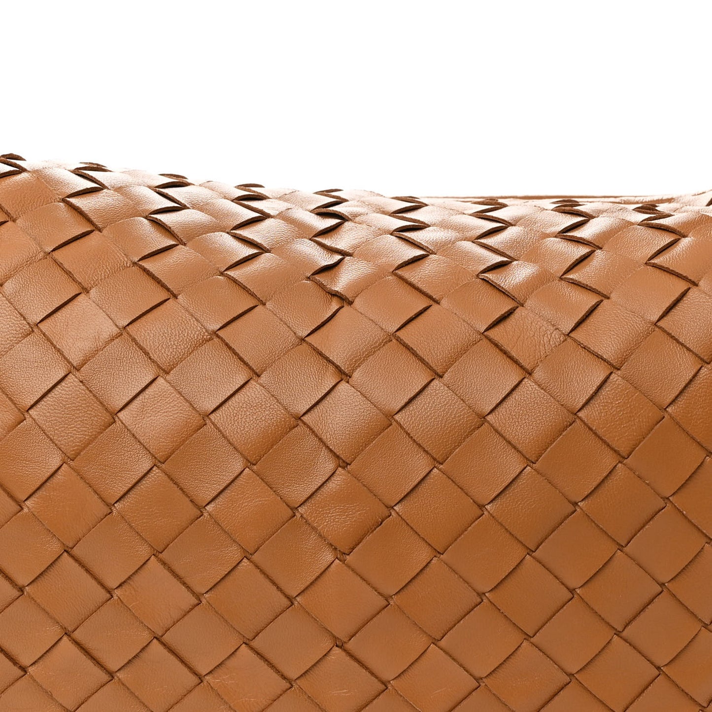 Nappa Intrecciato Small Jodie Caramel