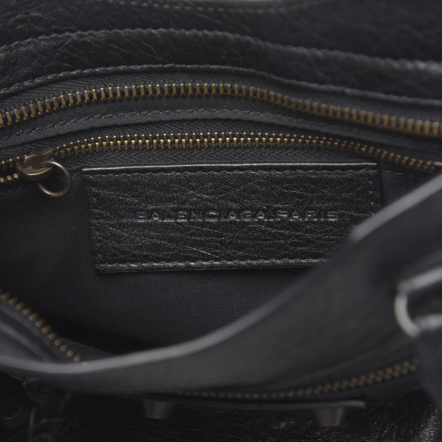 Balenciaga Agneau Classic Hardware Mini City Black 6 of 10