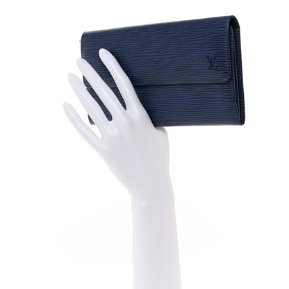 Louis Vuitton Epi Sarah Wallet Myrtille 2 of 8