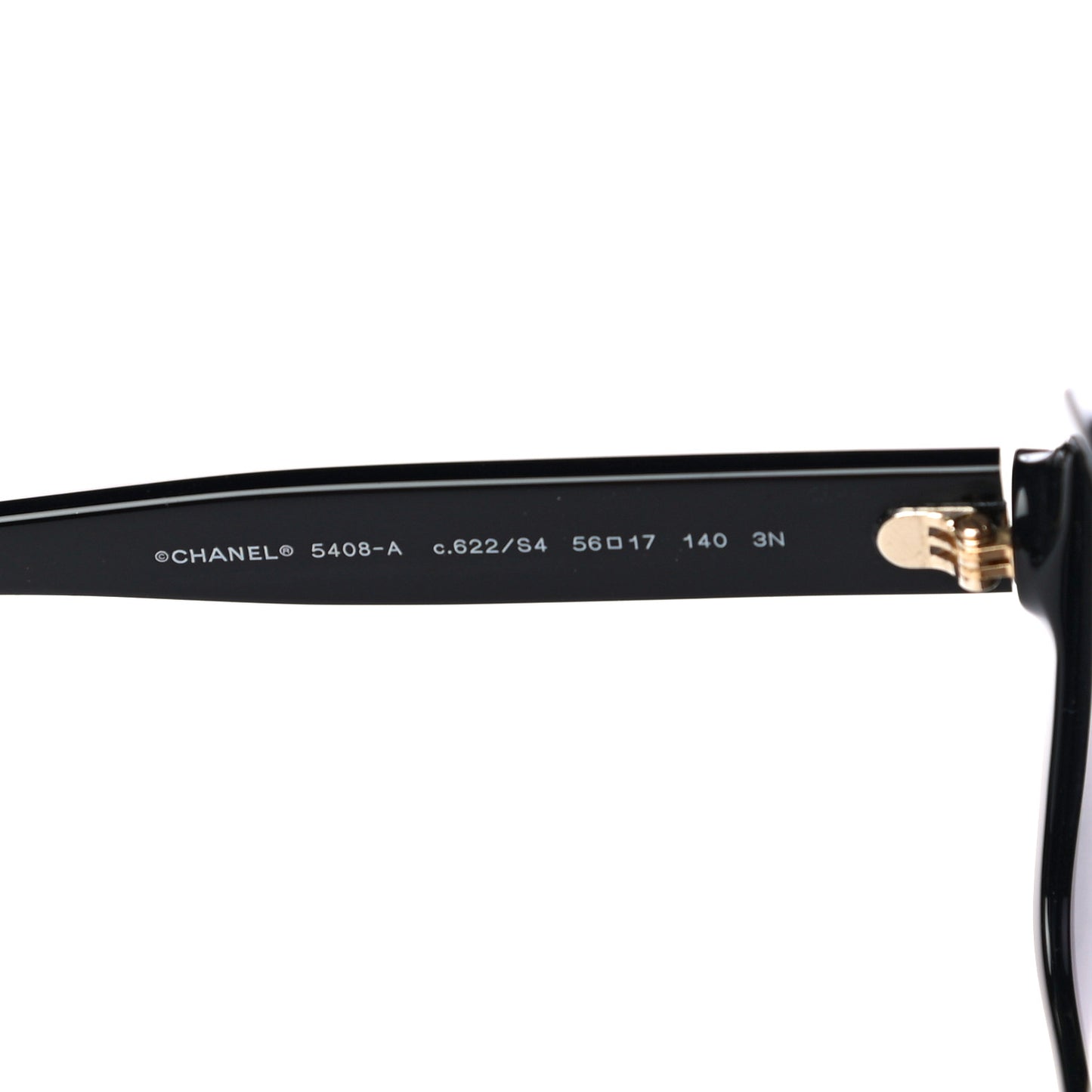 Acetate Square Sunglasses 5408 Black