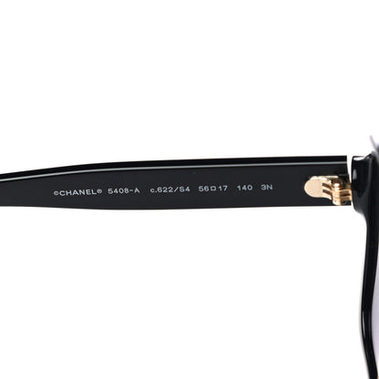 Chanel Acetate Square Sunglasses 5408 Black 6 of 7