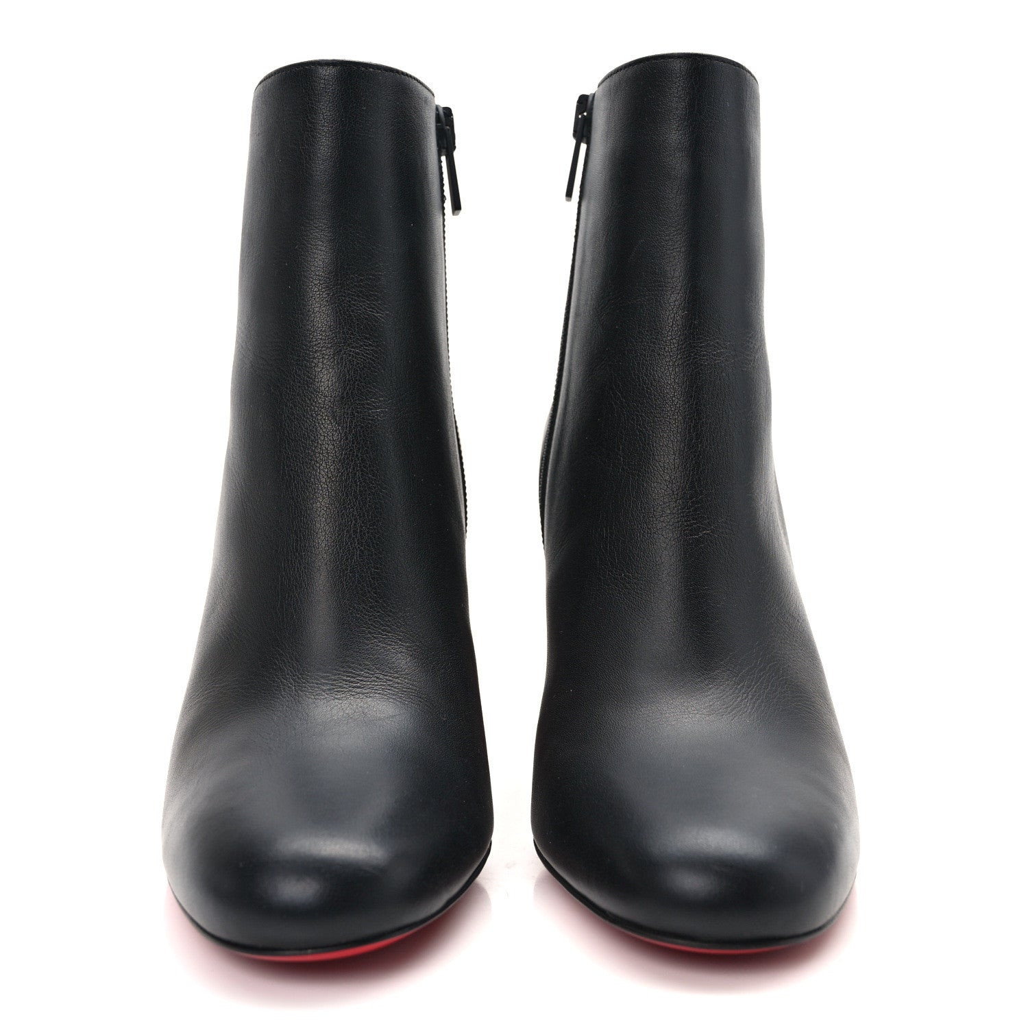 Christian Louboutin Calfskin Turela 85 Ankle Boots 36.5 Black 2 of 8