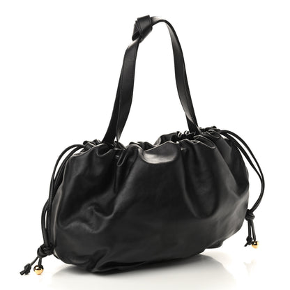 Bottega Veneta Nappa The Bulb Black 3 of 9