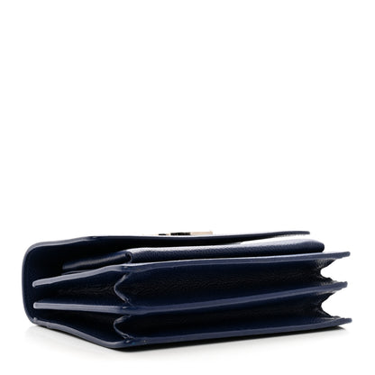 Saint Laurent Grained Calfskin Small Monogram Sunset Marinette 4 of 12