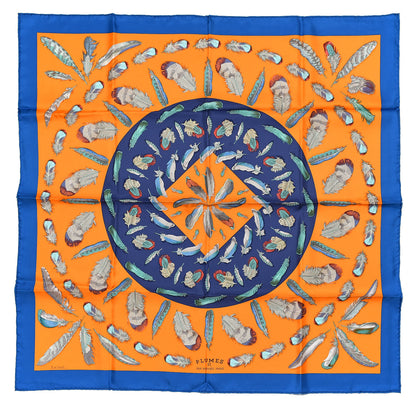 Hermes Silk Plumes II Scarf 90 1 of 6