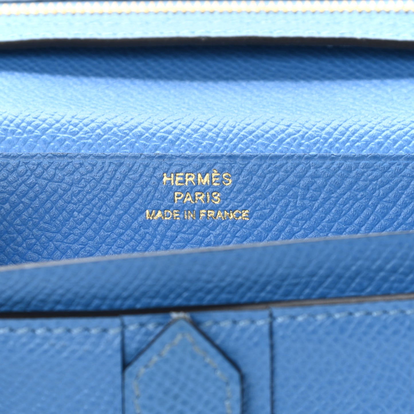 Epsom Bearn Gusset Wallet Bleu Paradis