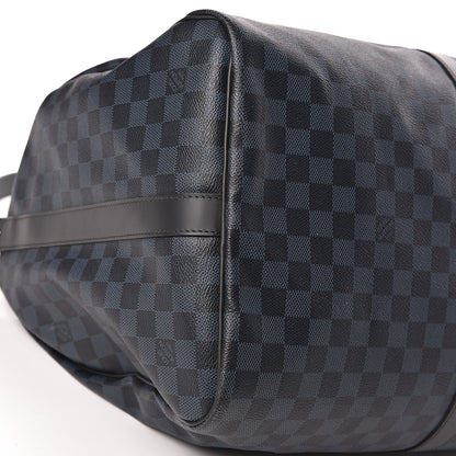 Louis Vuitton Damier Cobalt Keepall Bandouliere 55 9 of 13