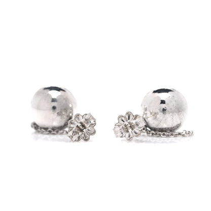 Tiffany Sterling Silver 10mm HardWear Ball Drop Earrings 3 of 3