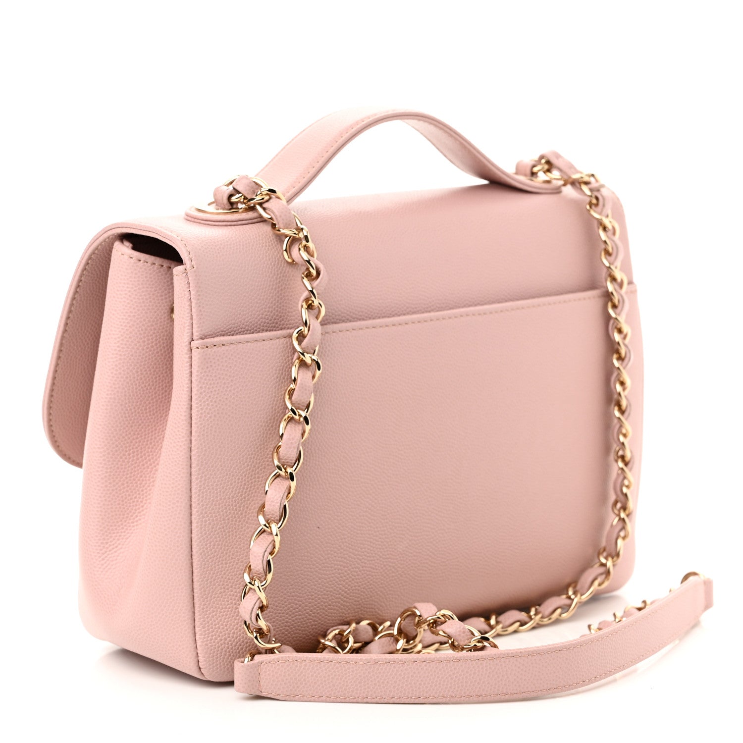 Chanel Caviar Quilted Medium Business Affinity Flap Light Pink 3 of 10