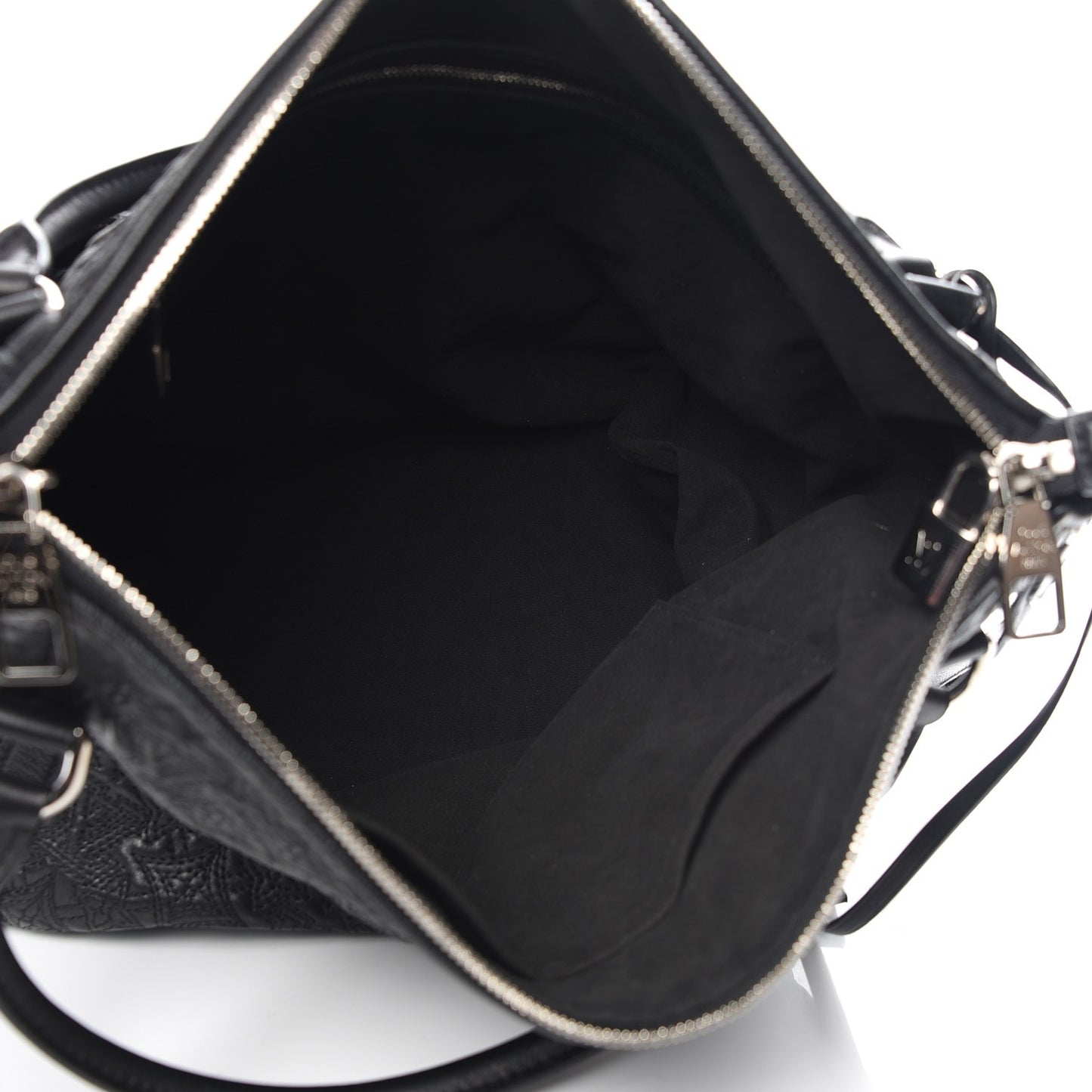 Monogram Lambskin Antheia Ixia MM Black