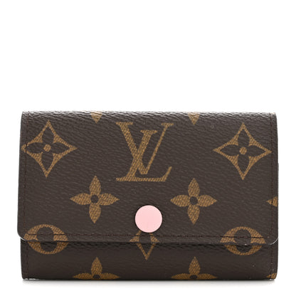 Louis Vuitton Monogram Multicles 6 Key Holder Rose Ballerine 1 of 7