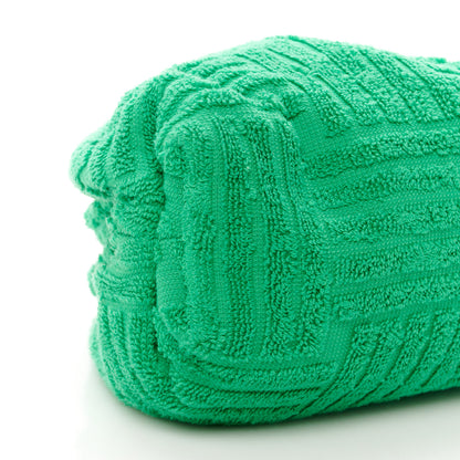 Bottega Veneta Sponge Fabric The Pouch Clutch Grass 10 of 11