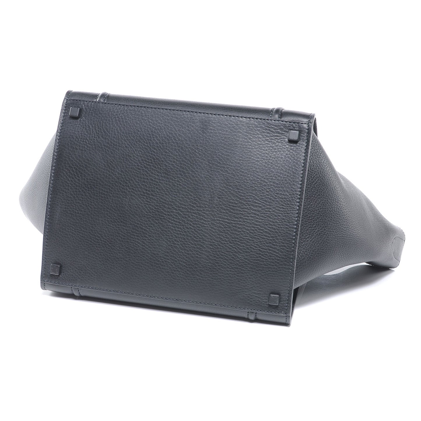 Smooth Calfskin Medium Phantom Luggage Black