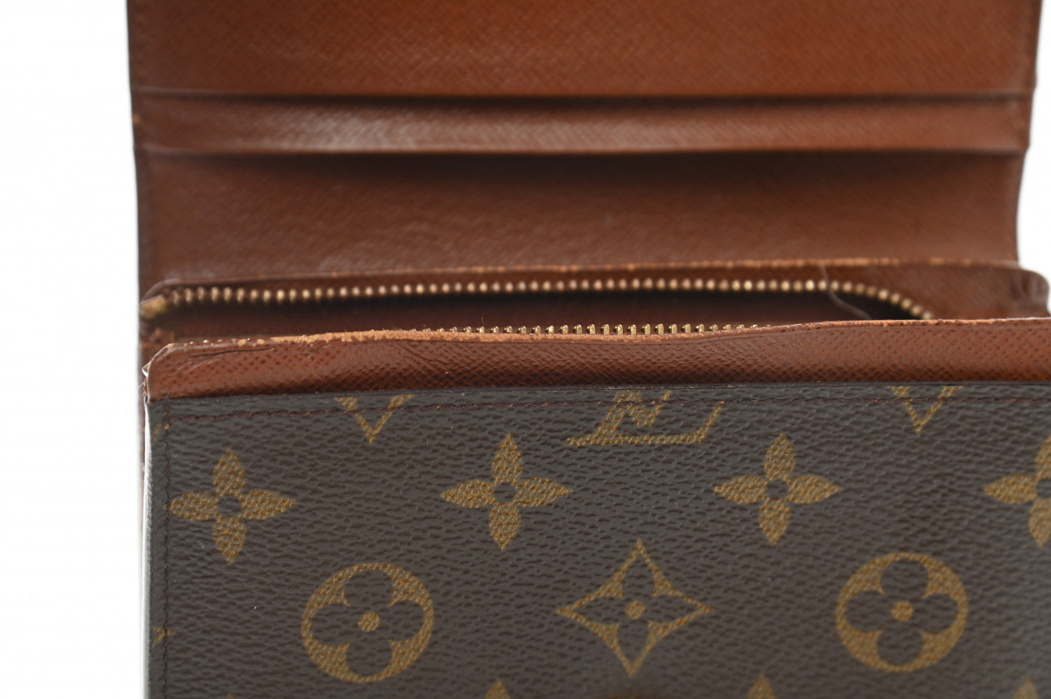 Louis Vuitton Monogram Porte-Monnaie Tresor Wallet 9 of 12