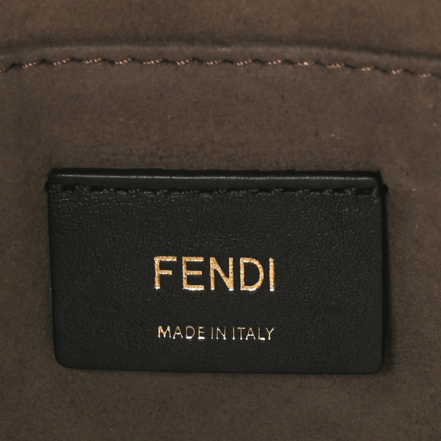 Vitello Century Opaco F is Fendi Camera Case Black