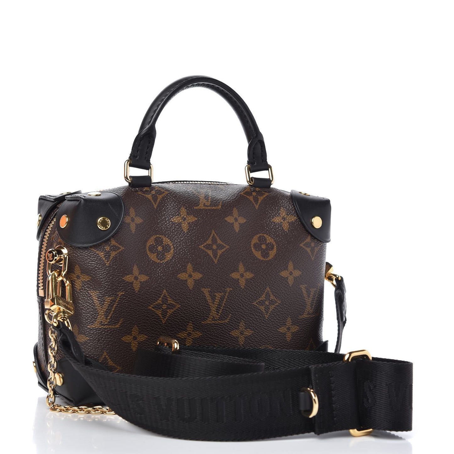 Monogram Petite Malle Souple Black