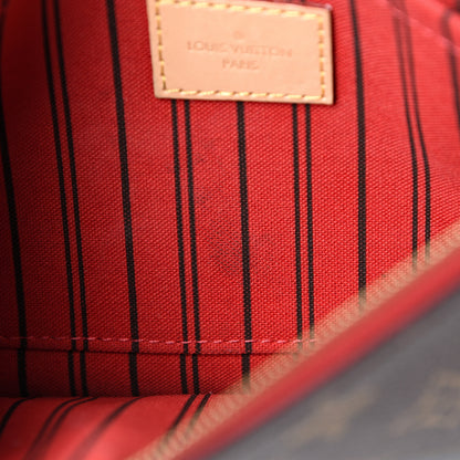 Louis Vuitton Monogram Neverfull MM GM Pochette Cherry 8 of 8