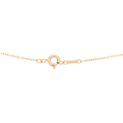 Tiffany 18K Rose Gold Diamond Paloma Picasso Olive Leaf Pendant Necklace 4 of 4