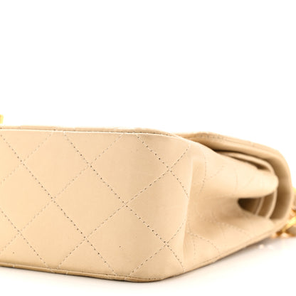 Chanel Lambskin Quilted Small Double Flap Beige 11 of 13