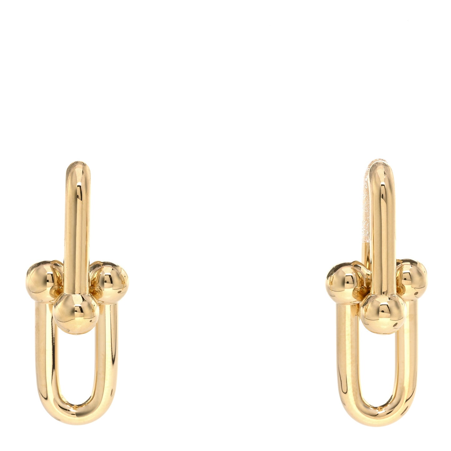 18K Yellow Gold Large HardWear Link Earrings