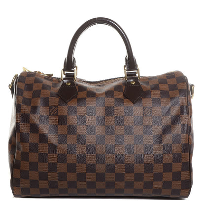 Louis Vuitton Damier Ebene Speedy Bandouliere 30 1 of 8