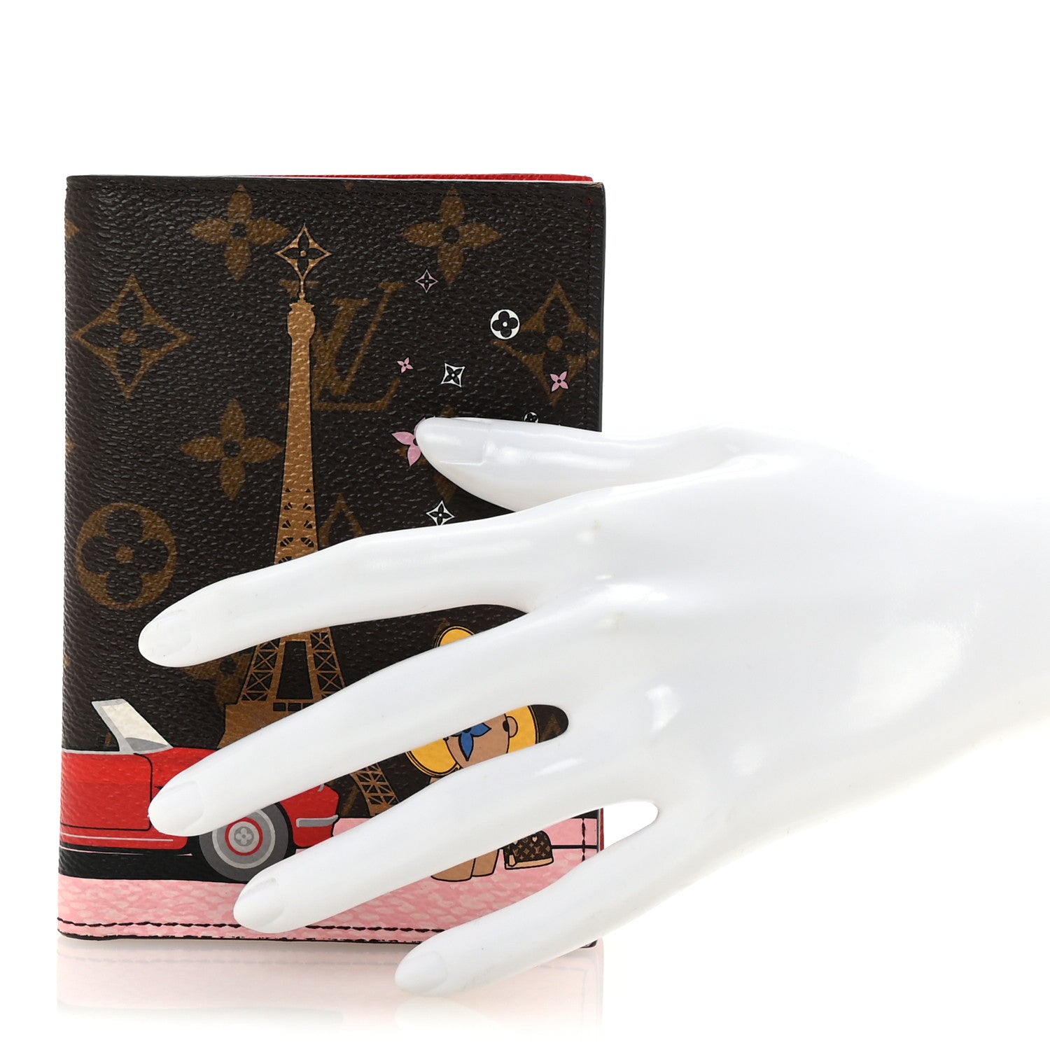 Louis Vuitton Monogram 2019 Christmas Animation Passport Cover Rouge 2 of 6
