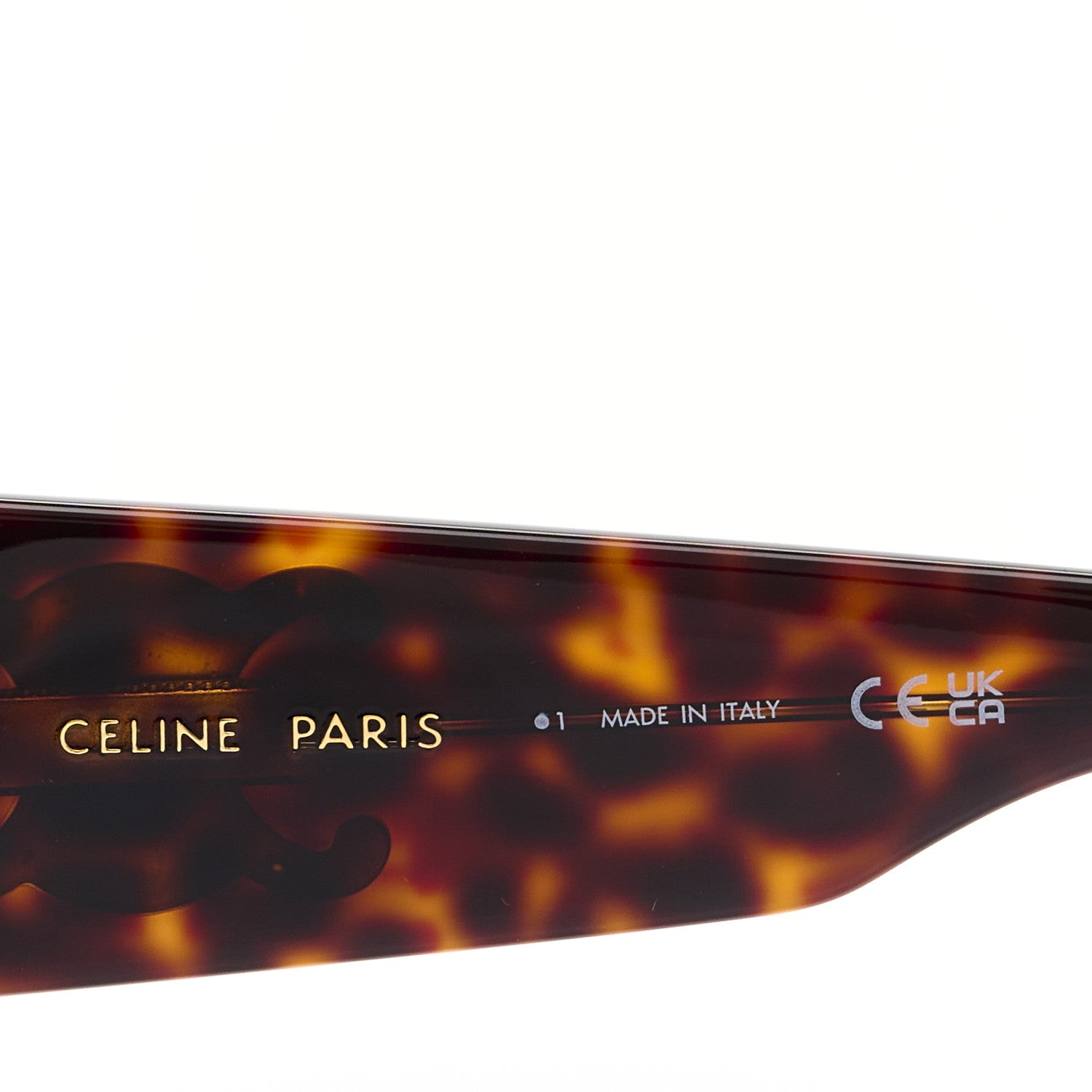 Celine Acetate Triomphe XL 01 Sunglasses CL40282U Tortoise Tortoise 10 of 12
