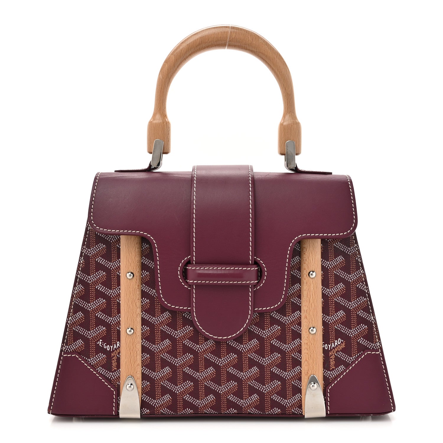 Goyard Goyardine Saigon PM Burgundy 1 of 18