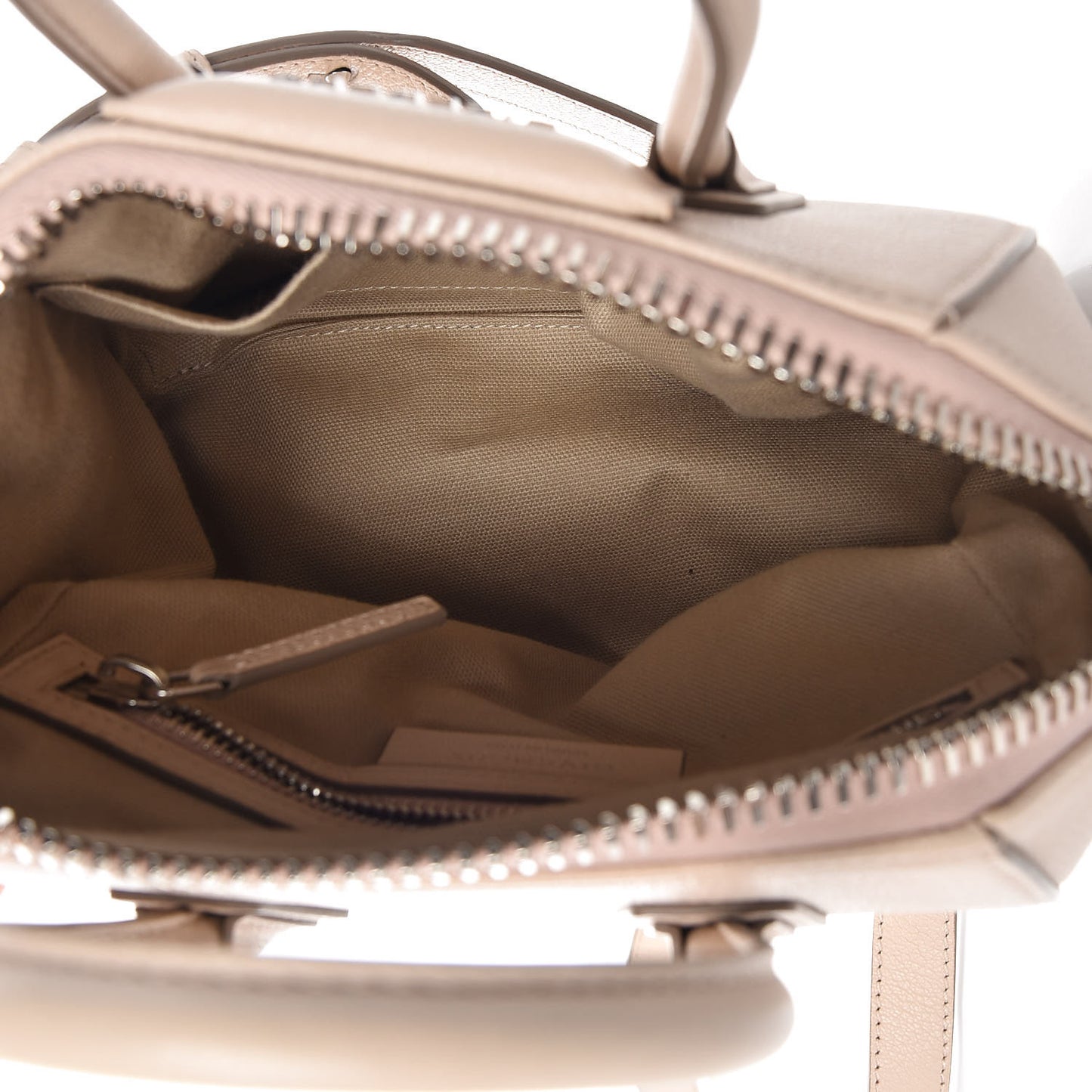 Sugar Goatskin Mini Antigona Nude Pink