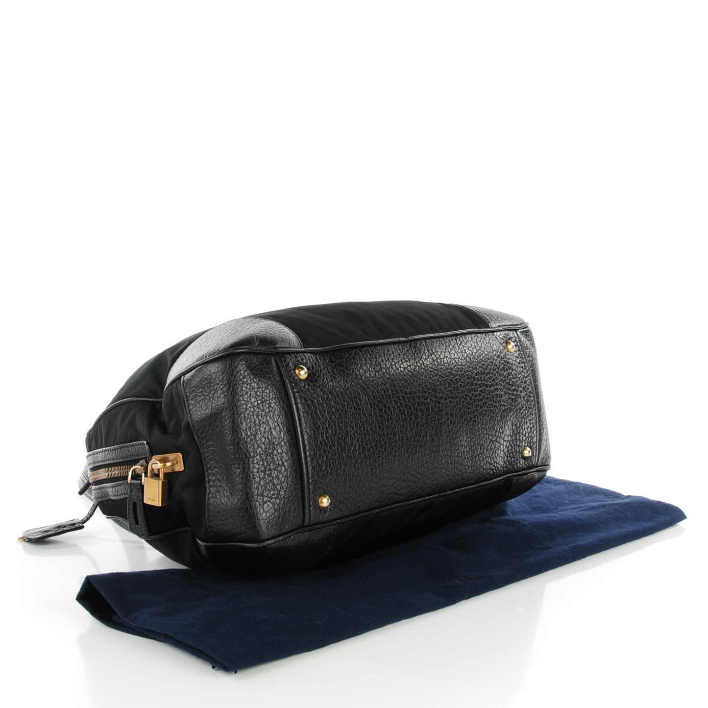 Tessuto Nylon Bowler Black