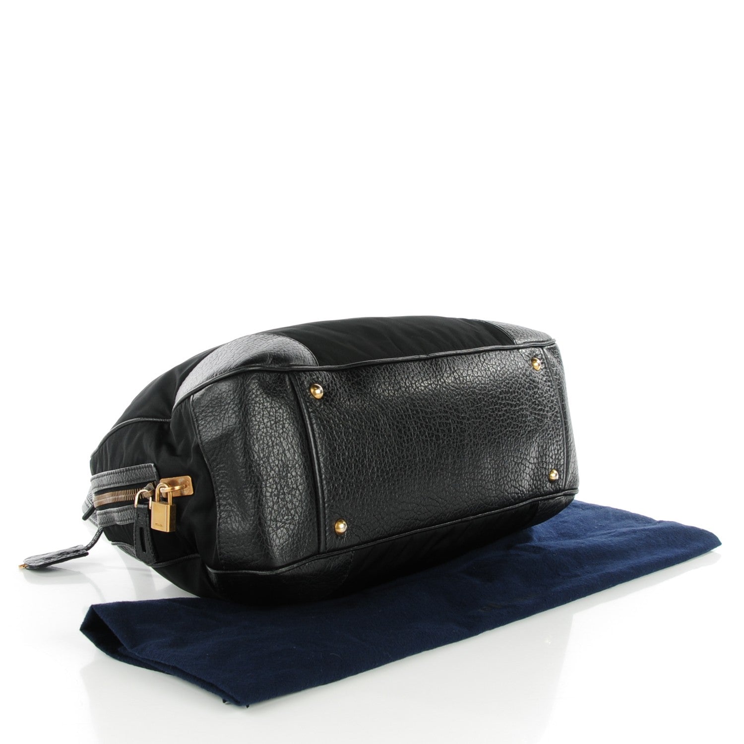Prada Tessuto Nylon Bowler Black 4 of 6