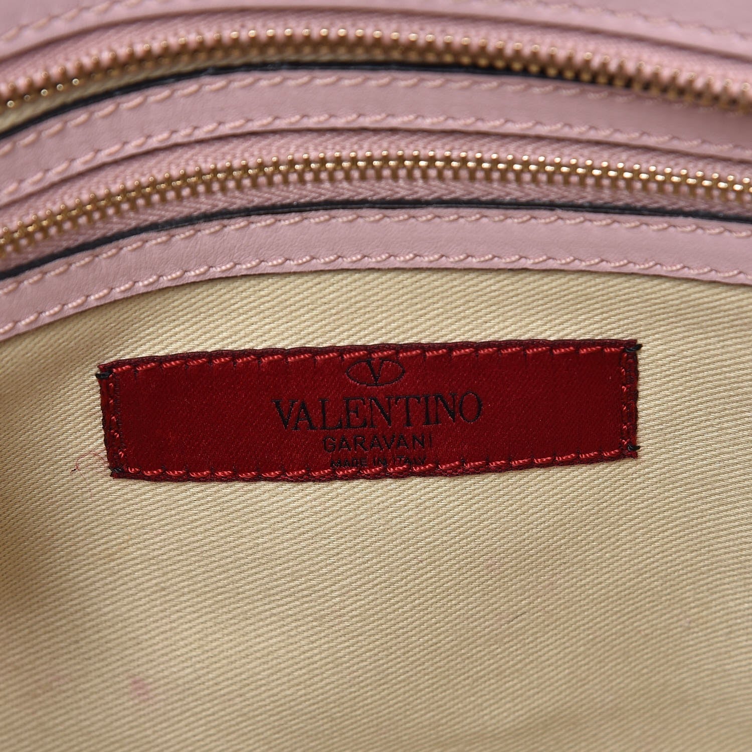 Valentino Garavani Vitello Small Rockstud Double Handle Tote Water Rose 7 of 15