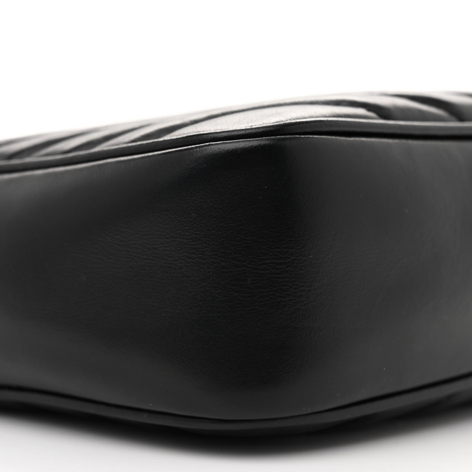Saint Laurent Calfskin Matelasse Monogram Lou Camera Bag Black 9 of 13