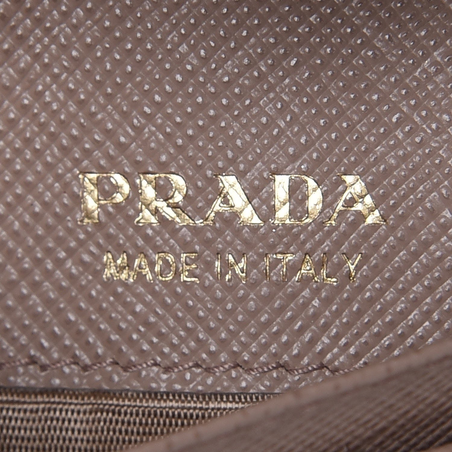 Prada Saffiano Compact Envelope Wallet Cammeo 6 of 10