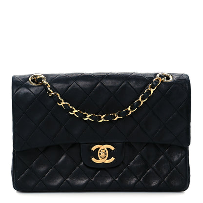 Chanel Lambskin Quilted Small Double Flap Black 1 of 23