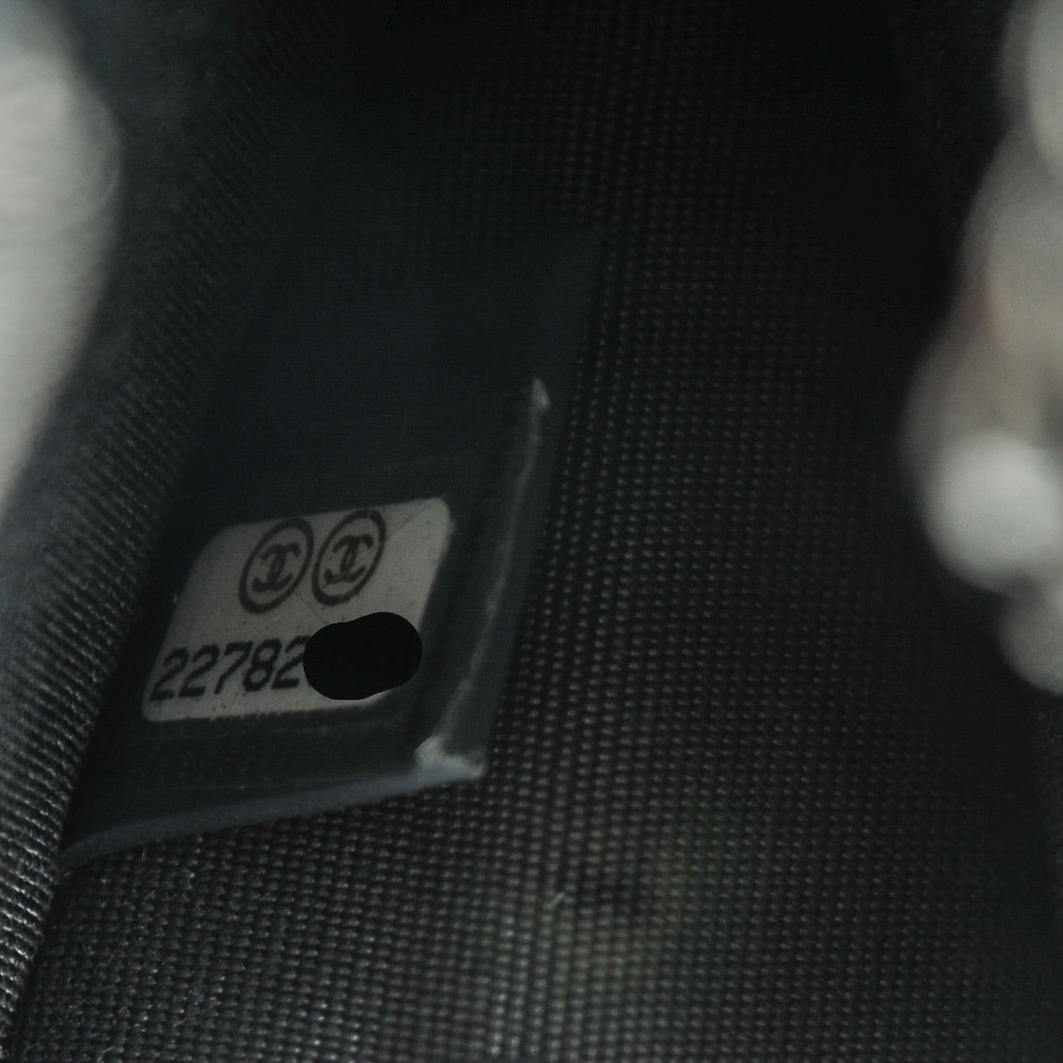 Chanel Caviar Quilted Key Holder Case Grey 7 of 7