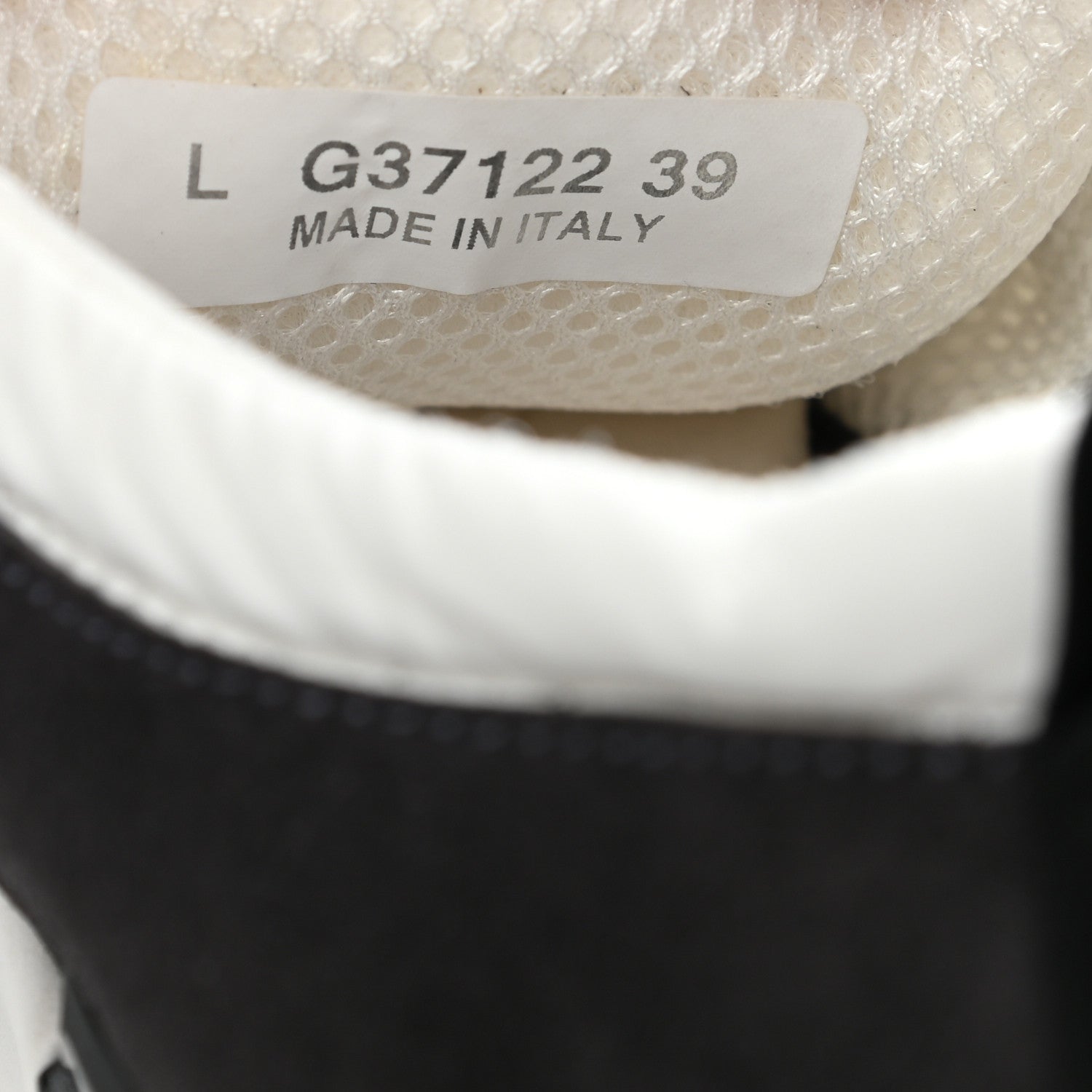 Chanel Nylon Suede Calfskin CC Sneakers 39 White Dark Grey 7 of 10