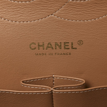 Chanel Caviar Quilted Jumbo Double Flap Beige 6 of 14