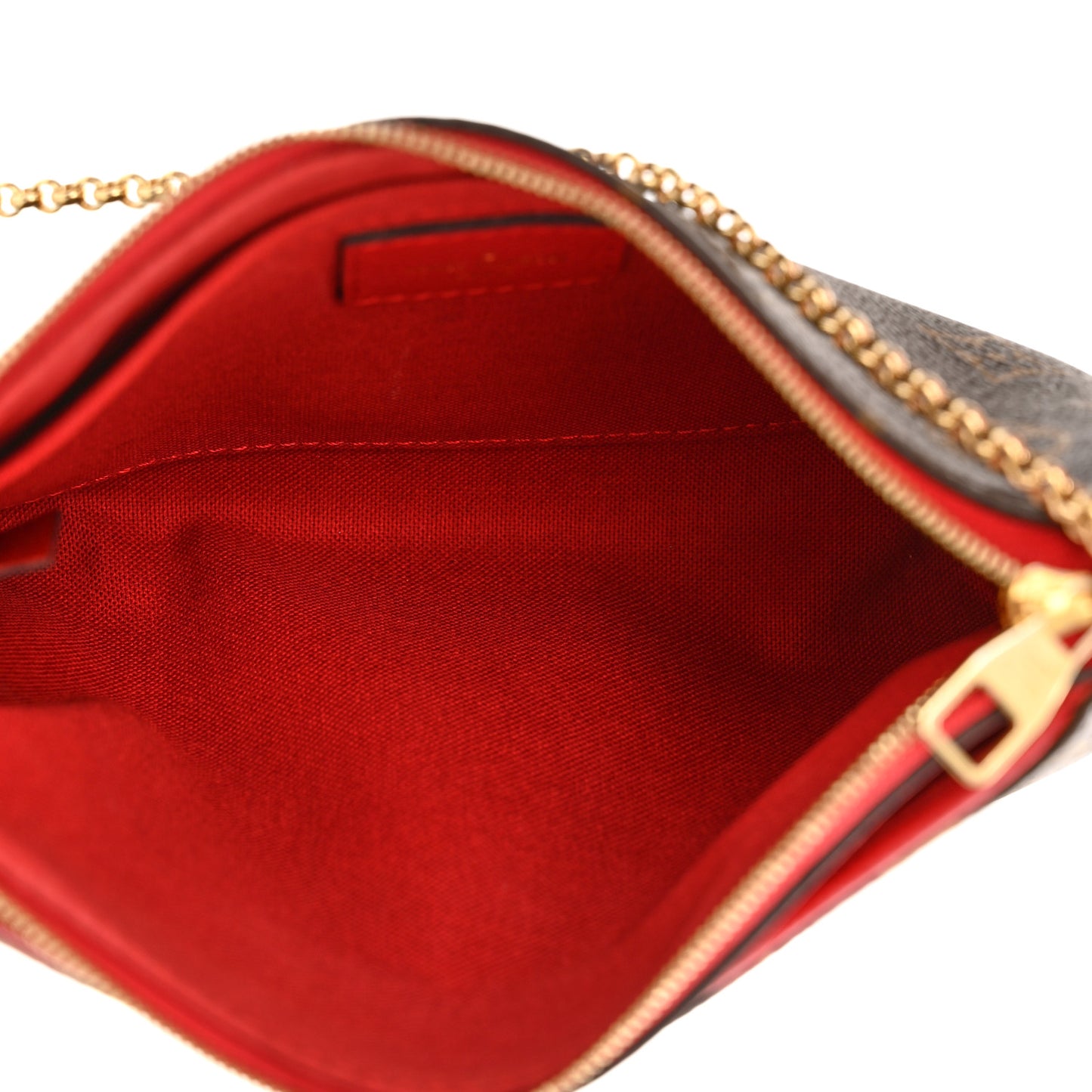 Monogram Pallas Clutch Cherry