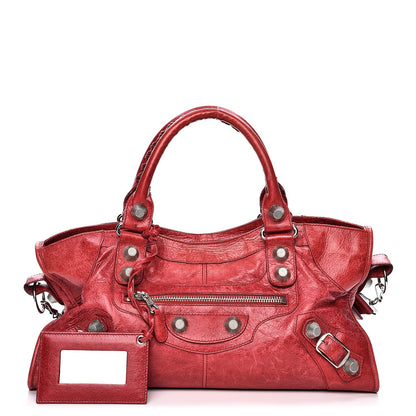 Balenciaga Agneau Giant 21 Silver Hardware Part Time Sang 1 of 14