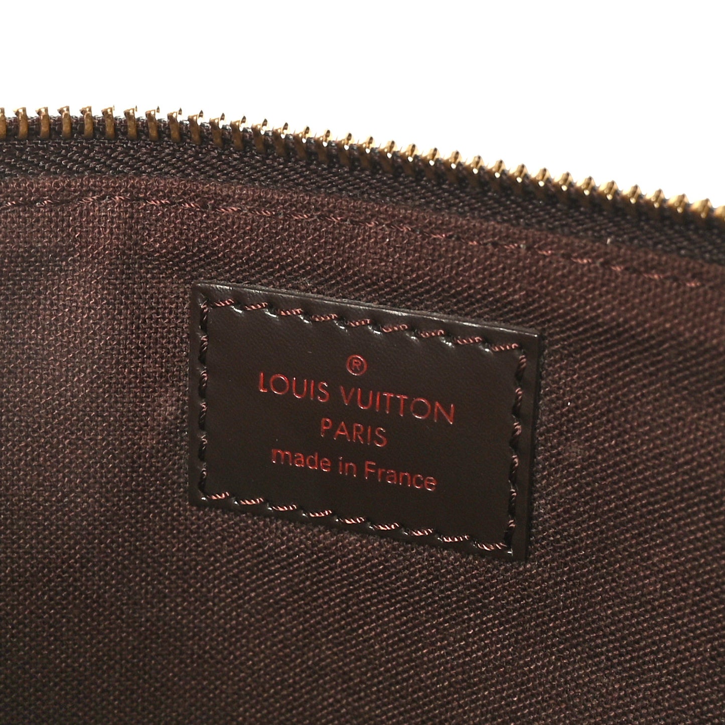 Damier Ebene Brooklyn Flat Pochette