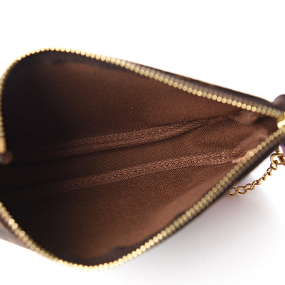 Louis Vuitton Monogram 2016 Christmas Animation Mini Pochette Accessories Rose Ballerine 4 of 6