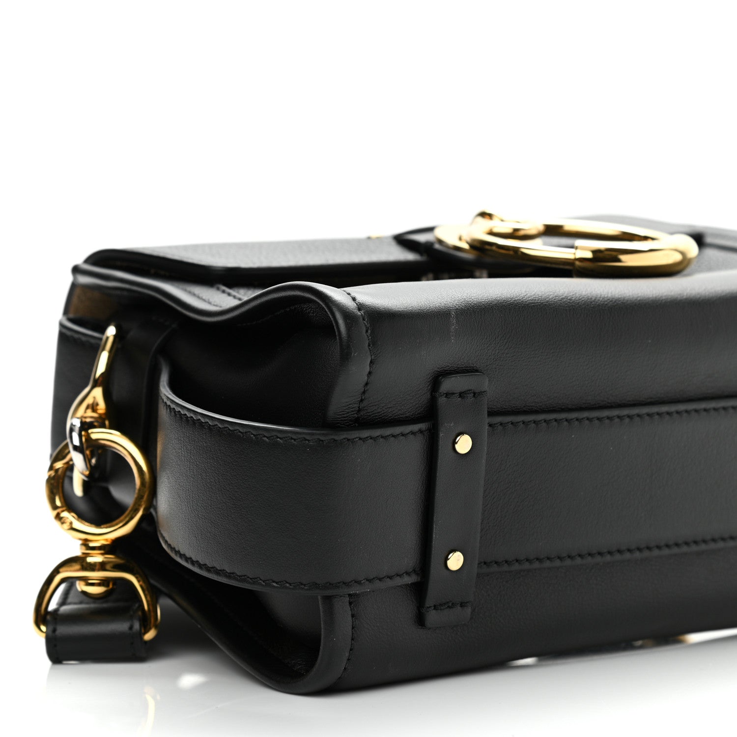 Chloe Calfskin Mini Tess Day Bag Black 8 of 9