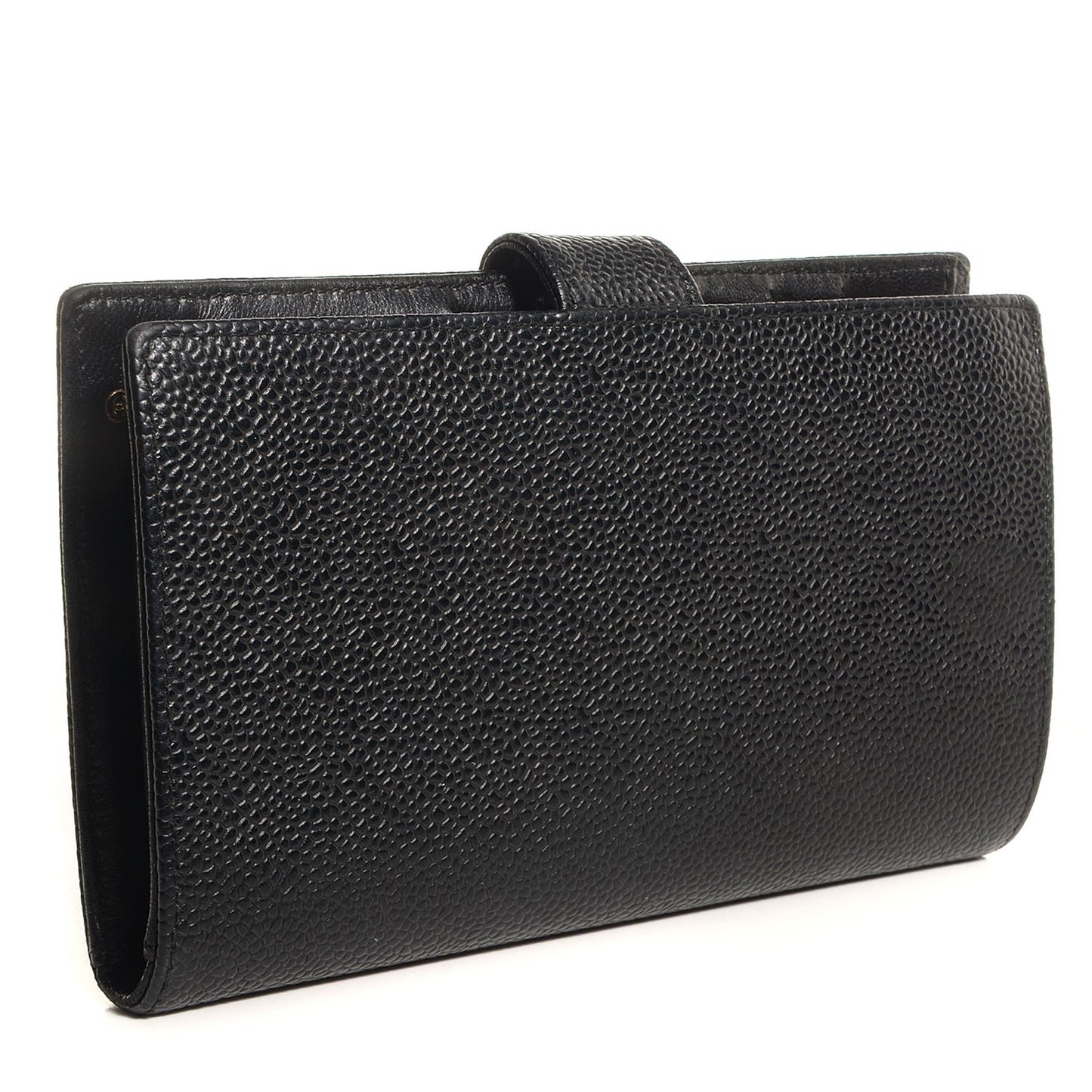 Caviar CC French Wallet Black